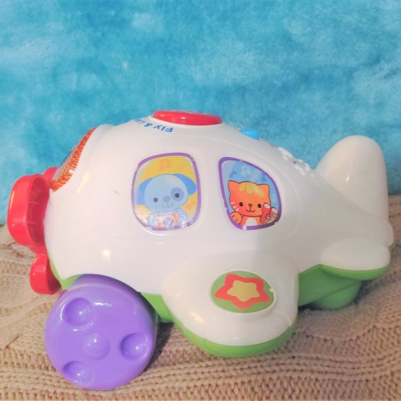 Vtech Toys Vtech Fly And Learn Airplane Toddler Kids Baby Toy
